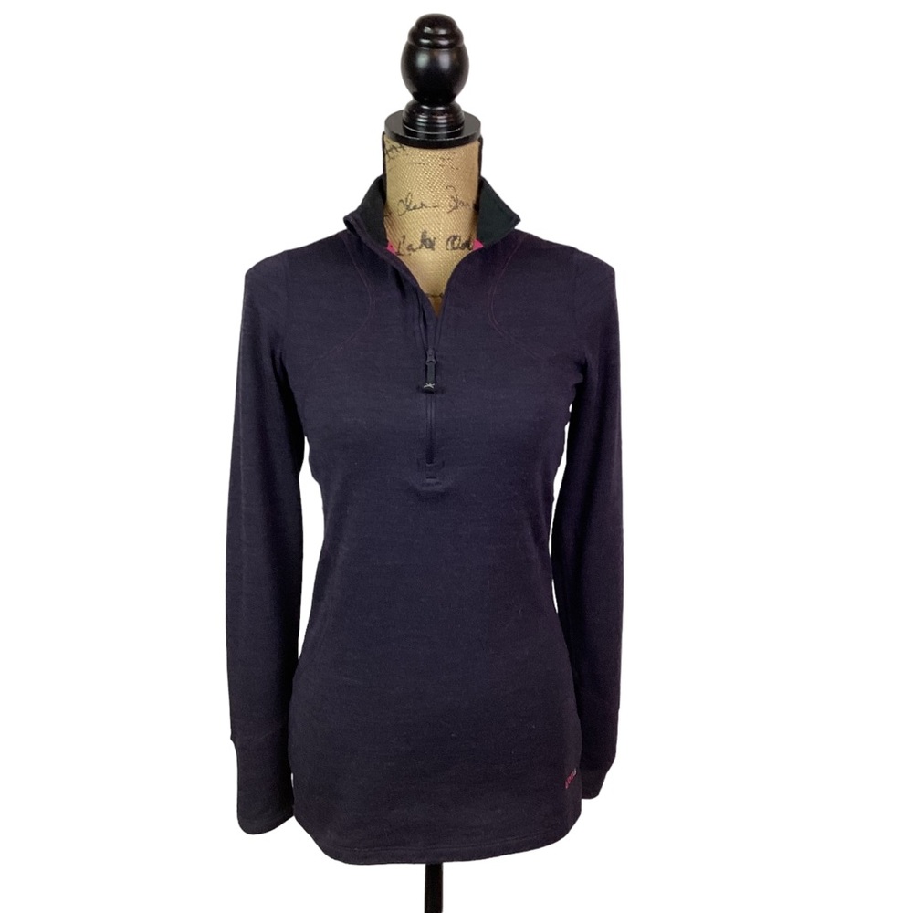 Terramar Wool Blend 1/4 Zip Athletic Top